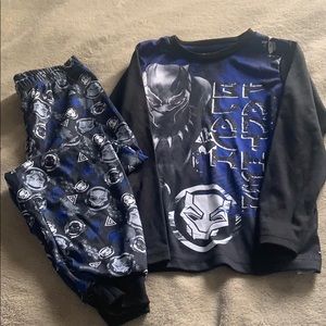 Boys Black Panther pajamas